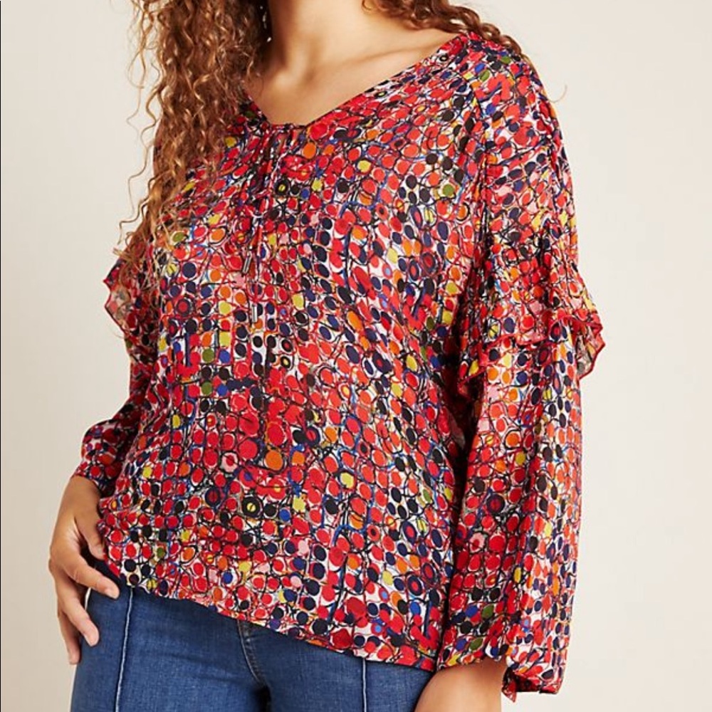 Anthropologie Naomi blouse